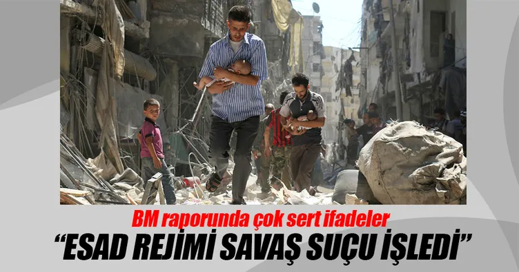 BM: Esad rejimi savaş suçu işledi