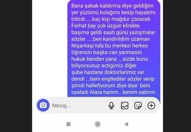 SON DAKİKA | Estetik ameliyatı genç kadının kabusu oldu: Kulağını kesip yüzünü diktiler