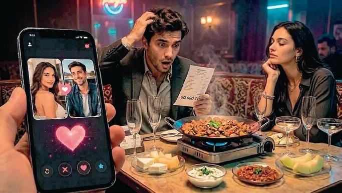 Uygulamadan tanıştı 90 bin TL hesap ödedi