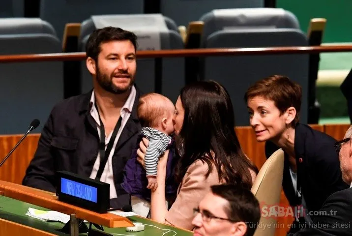 Yeni Zelanda Başbakanı, BM’deki zirveye bebeğiyle geldi
