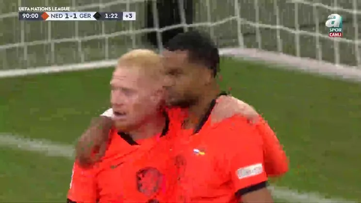 GOL İZLE | Hollanda 1-1 Almanya (Cody Gakpo)