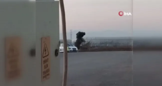 Reyhanlı’da bulunan el bombası fünye ile patlatıldı Reyhanlı’da bulunan el bombası fünye ile patlatıldı