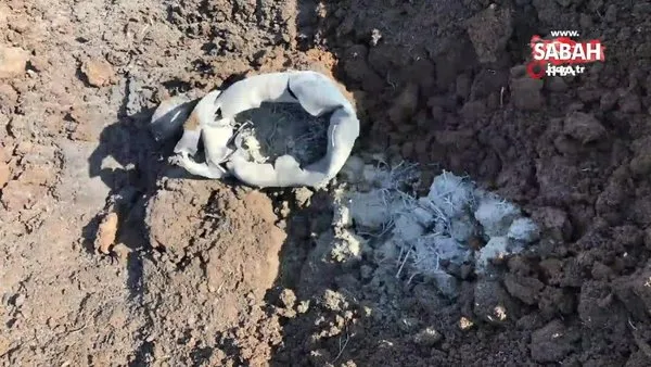 Van’da toprağa gömülü 2 adet patlayıcı imha edildi
