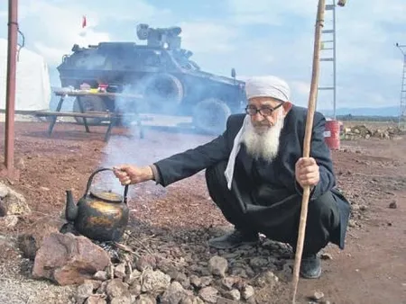 Sınırdaki Mehmetçiğin çayı Muhammet dededen - 1