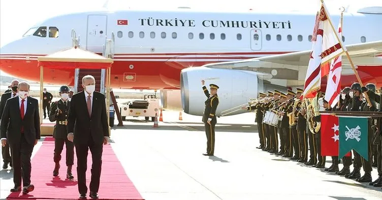 Son dakika: Başkan Erdoğan KKTC Meclisi’nde...