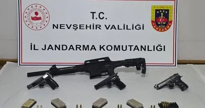 Derinkuyu’da ruhsatsız silah operasyonu: Çok sayıda silah ve mühimmat ele geçirildi #nevsehir