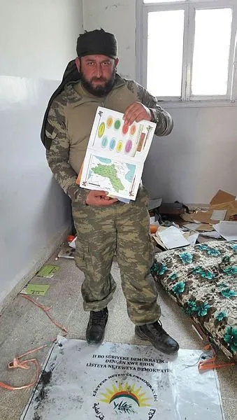 Afrin’de her yerden PKK çıkıyor! Öldürülen terörist...