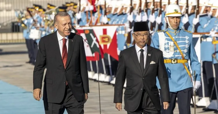 Cumhurbaşkanlığı Külliyesi’nde Devlet Nişanı Tevcih Töreni! Türkiye-Malezya arasında karşılıklı devlet nişanı takdim edildi