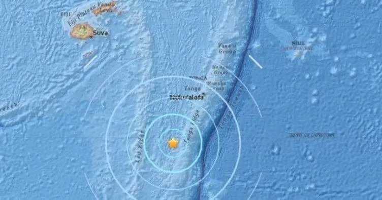 Fiji’de 6.5 büyüklüğünde deprem!