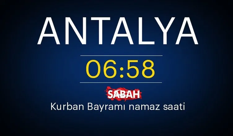 Kurban Bayram namazı saatleri! 2018 Diyanet İle İstanbul, Ankara, İzmir Kurban bayram namazı saat kaçta?