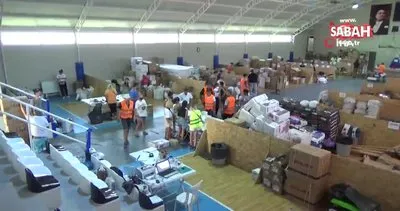 Marmaris’te yardım toplama merkezleri kuruldu | Video