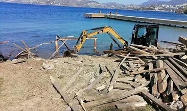Dodo Beach’te yıkım tekrar başladı