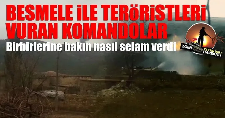 Mehmetçik besmele çekerek tank ve uçaklar ile terör hedeflerini vurdu