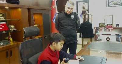 Ardahan’da 23 Nisan coşkusu öncesinde Emniyet Müdürlüğü’nde yaşandı #ardahan