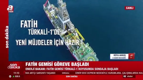 Son dakika! Bakan Dönmez'den flaş duyuru! Karadeniz Türkali-1 kuyusunda sondaja başlandı... | Video