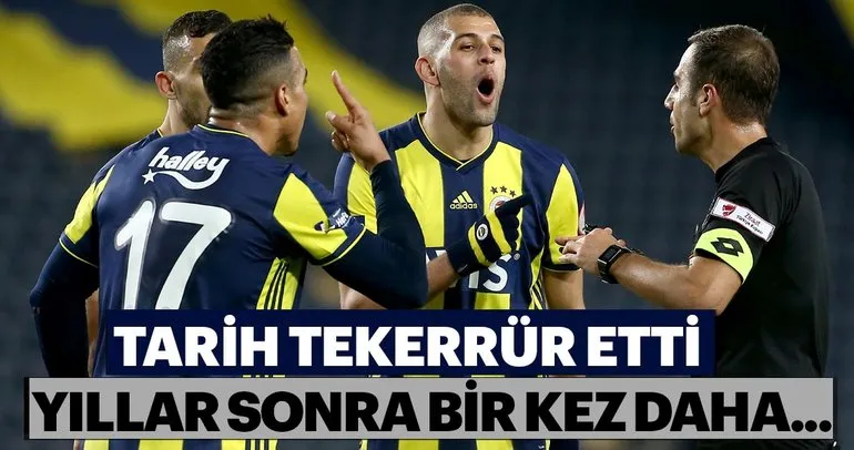 Fenerbahçe’de yıllar sonra aynı son