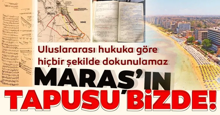 Maraş'ın tapusu bizde!