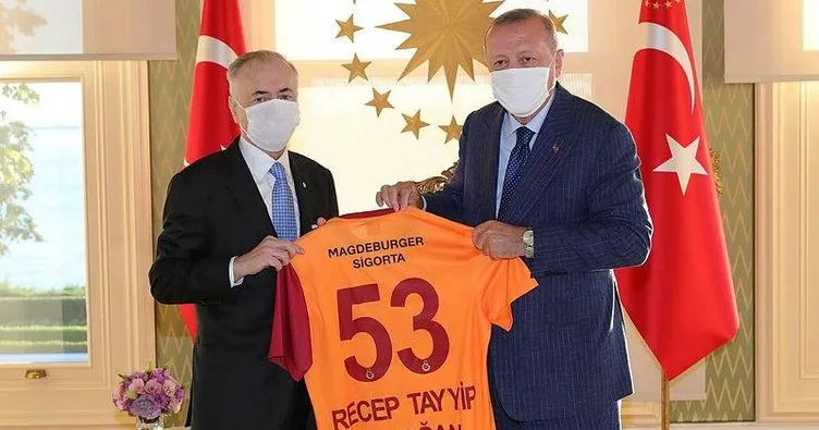 Başkan Erdoğan Mustafa Cengiz’i kabul etti
