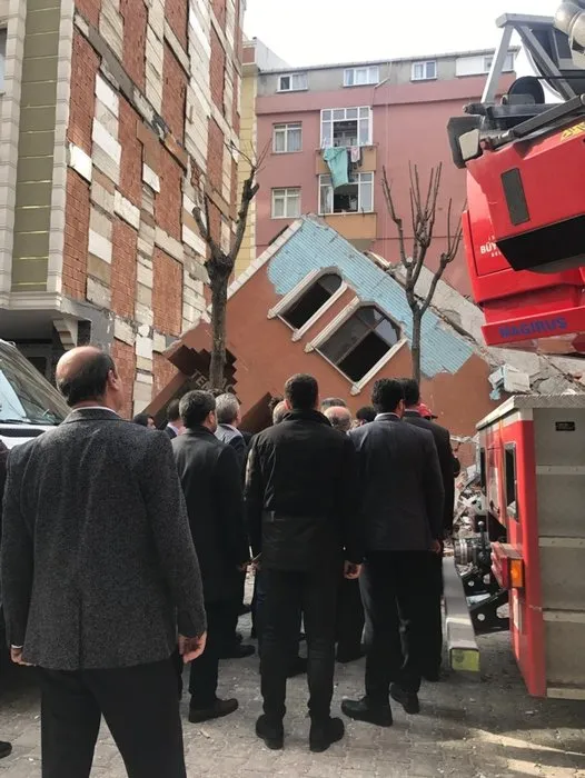 Son dakika haberi: İstanbul Bahçelievler’de 7 katlı bina çöktü!