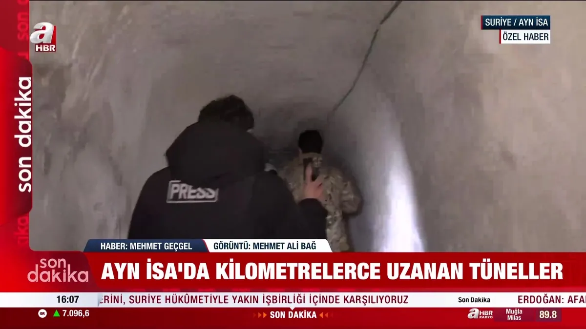 A Haber, Ayn İsa’da YPG’nin terör tünellerini görüntüledi! | Video videosunu izle A Haber, Ayn İsa’da YPG’nin terör tünellerini görüntüledi! | Video videosunu izle