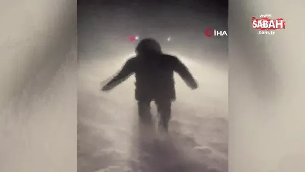 Kars’ta donmak üzere olan 3 kişi kurtarıldı