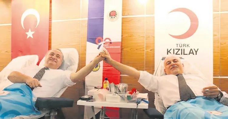 2 bin 500 kişi kan bağışladı