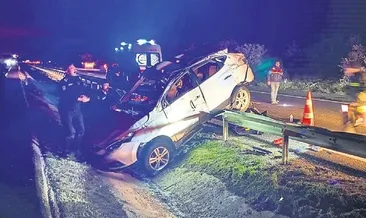 Bayram yolunda feci kaza