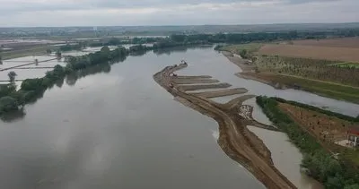 Edirne’de 3 nehirde taşkın temizliği #edirne