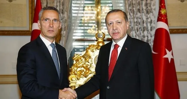 Cumhurbaşkanı Erdoğan NATO Genel Sekreteri’ni kabul etti