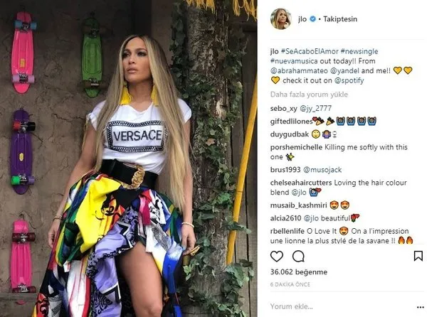Ünlülerin Instagram paylaşımları (09.03.2018)