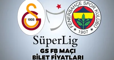 Galatasaray Fenerbahçe maç biletleri satışta mı? Galatasaray Fenerbahçe derbi maçı bilet fiyatları listesi gündemde