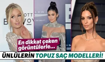 Dikkat çeken saç topuz modelleri