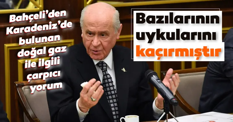 Son dakika haberi: MHP Lideri Devlet Bahçeli'den flaş doğal gaz açıklaması