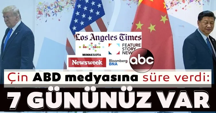 Çin, ülkesindeki ABD’li medya için harekete geçti