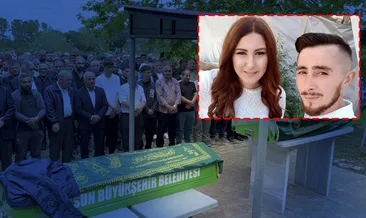 Bayram ziyareti dönüşü yolunda kazada ölen genç çift yan yana toprağa verildi