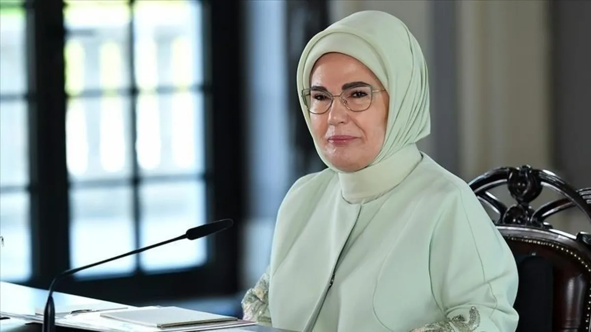 Emine Erdoğan, Şeyha Fatima Bint Mubarak ile görüştü Emine Erdoğan, Şeyha Fatima Bint Mubarak ile görüştü