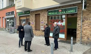 Berlin’deki Mescid-i Aksa Camisi’ne çirkin saldırı