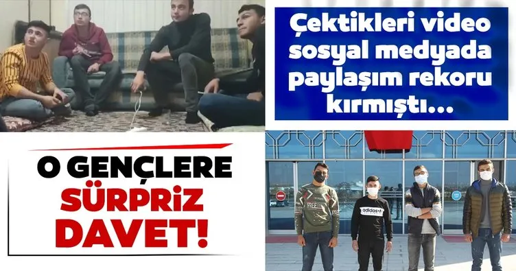 Son dakika haberi: Çektikleri videoyla sosyal medyada fenomen oldular! O gençler konuştu...