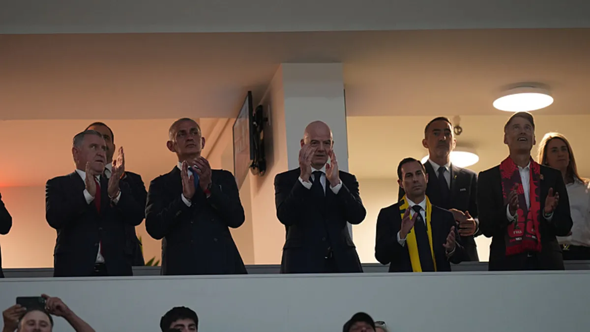 FIFA Başkanı Gianni Infantino, Türkiye – Avustralya maçında FIFA Başkanı Gianni Infantino, Türkiye – Avustralya maçında