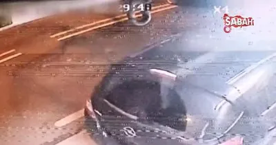 Sarıyer’de araçta tartışma kazayla bitti: 2 kişinin yaralandığı kaza kamerada | Video
