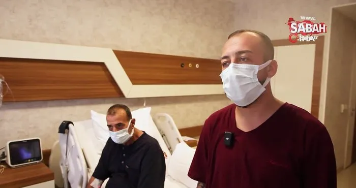 Damat, eski kayınpederine karaciğerini verdi | Video