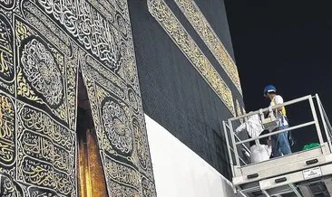 Hicri yıl geldi, Kâbe’nin örtüsü değişti