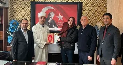 Alman Brittige, Elazığ’da Müslüman oldu