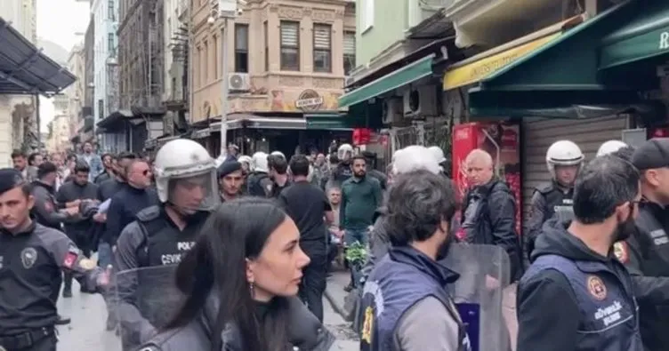 Beyoğlu’nda HDP’lilerden PKK/KCK’lılar için yürüyüş! 121 gözaltı
