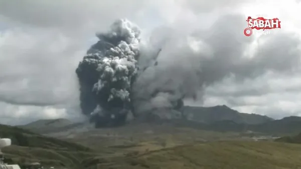 Japonya’da volkanik hareketlilik alarmı: Aso Yanardağı'nda patlama meydana geldi | Video