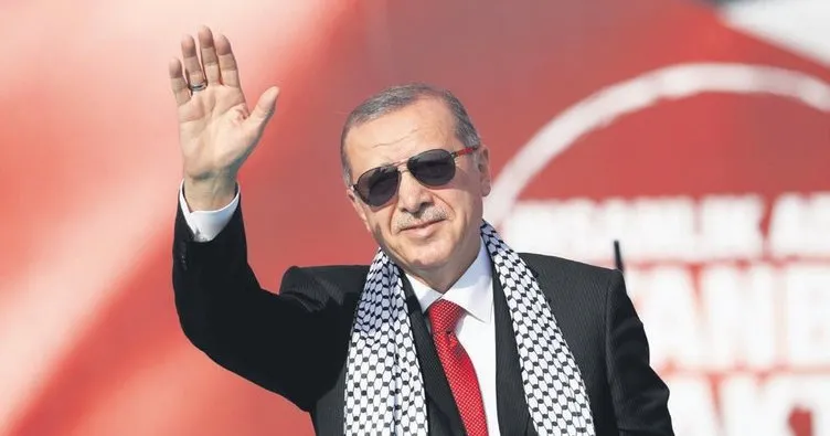 Erdoğan’a Filistin teşekkürü