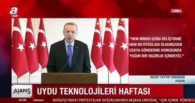 Başkan Erdoğan tarih vererek uzaydaki hedefi duyurdu! | Video