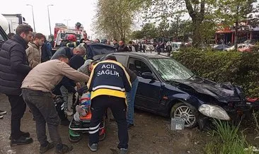 Zonguldak'ta ambulans ile otomobil çarpıştı: 6 yaralı! #zonguldak