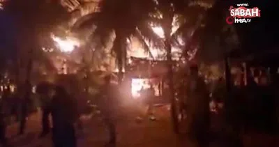 Meksika’daki yangında 2 otel ve 1 restoran kül oldu | Video