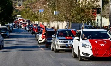 Fethiye’deki Cumhuriyet yürüyüşü coşkulu geçti